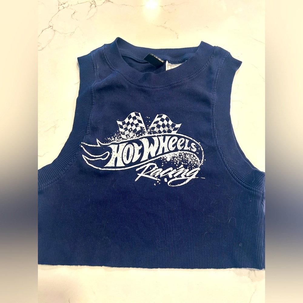 H&M | Hot Wheels crop top 🏎️💙